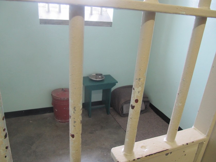 The cell which was home to Mandela
